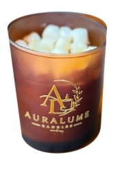 Hot Cocoa with Marshmallows in Auralume packaging