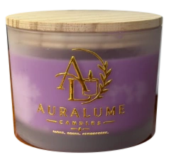 Lavender Vanilla in Auralume packaging
